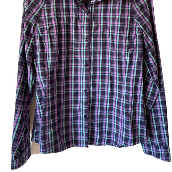 ❤️Womens COLUMBIA Omni Shade Protection Shirt Sz M Long to Short Sleeve - Picture 5 of 10